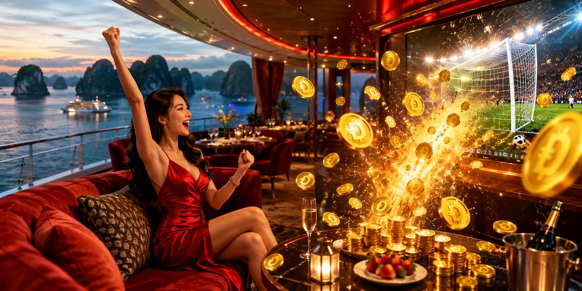 Người dùng tại vịnh Hạ Long chuẩn bị hồ sơ xác minh tài khoản casino trực tuyến