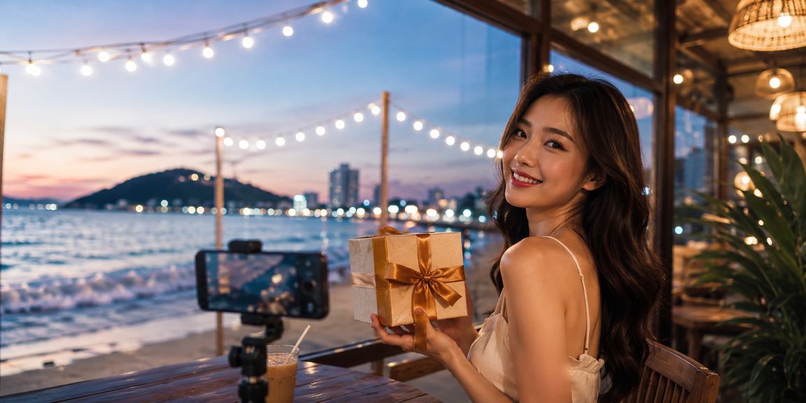 Người chơi tại Vũng Tàu truy cập s31 trên điện thoại bên ly cà phê buổi sáng